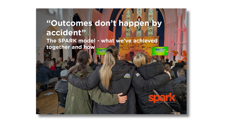 Report cover for 4 years of Spark