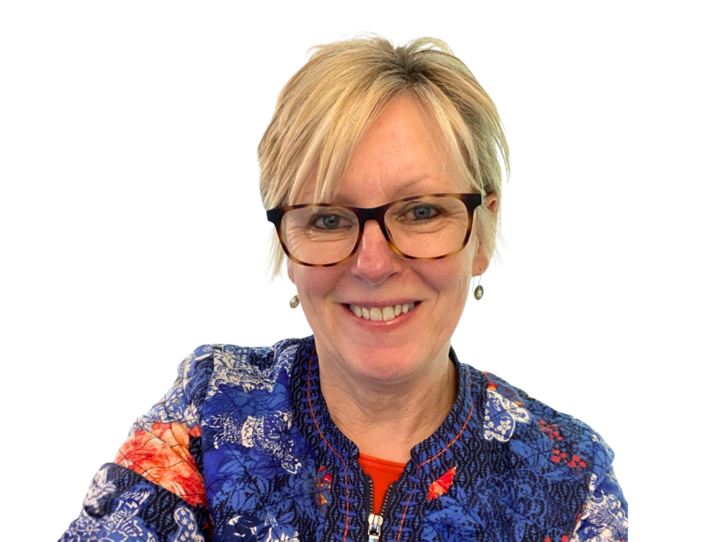 A portrait of Gill Brown